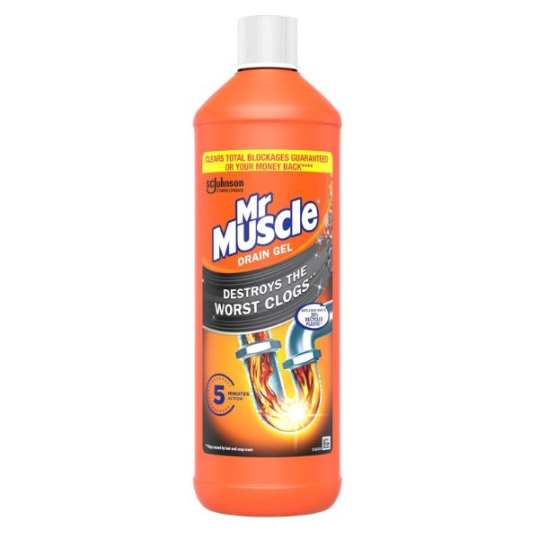 Mr Muscle Gel Sink & Drain Unblocker 1L