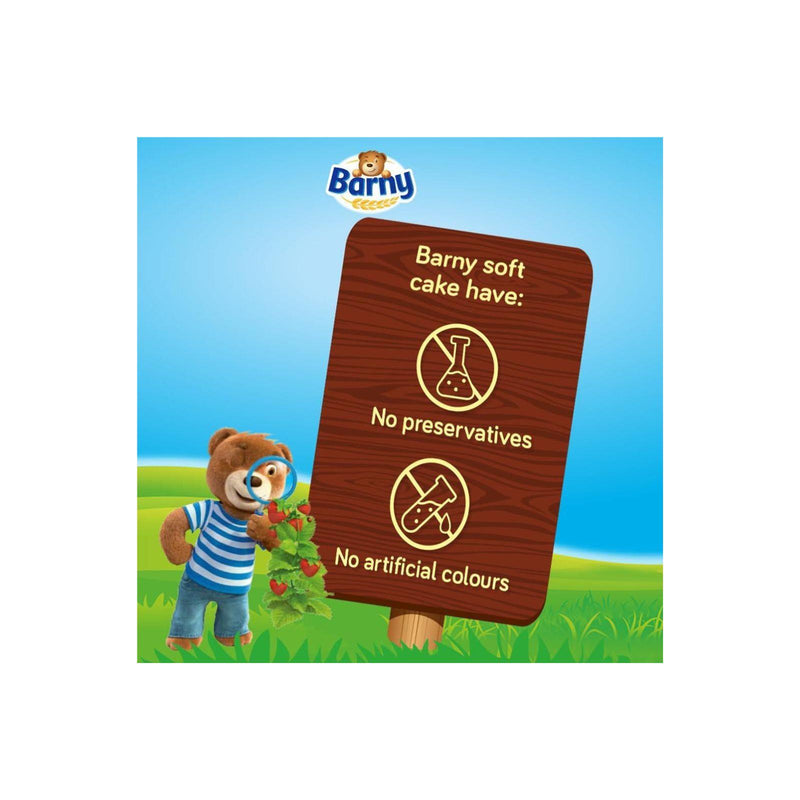7 x Barny Milk Soft Baked Kids Sponge Bears 5 Packs 125g - image 4