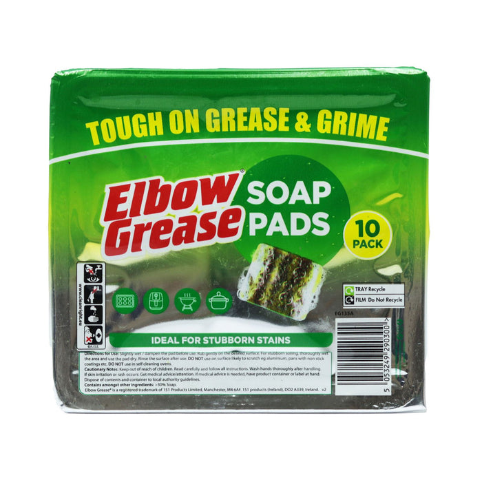 Elbow Grease Soap Pads 10 Packs (10s)