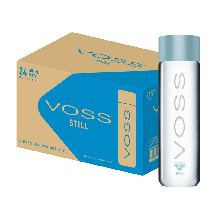 Voss PET Artesian Still Water Bottle 500 ml (Box of 24)