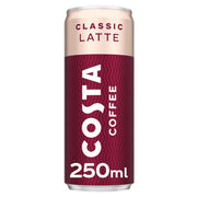 Costa Coffee Classic Latte Iced Coffee Cans (12 x 250ml) - image 2