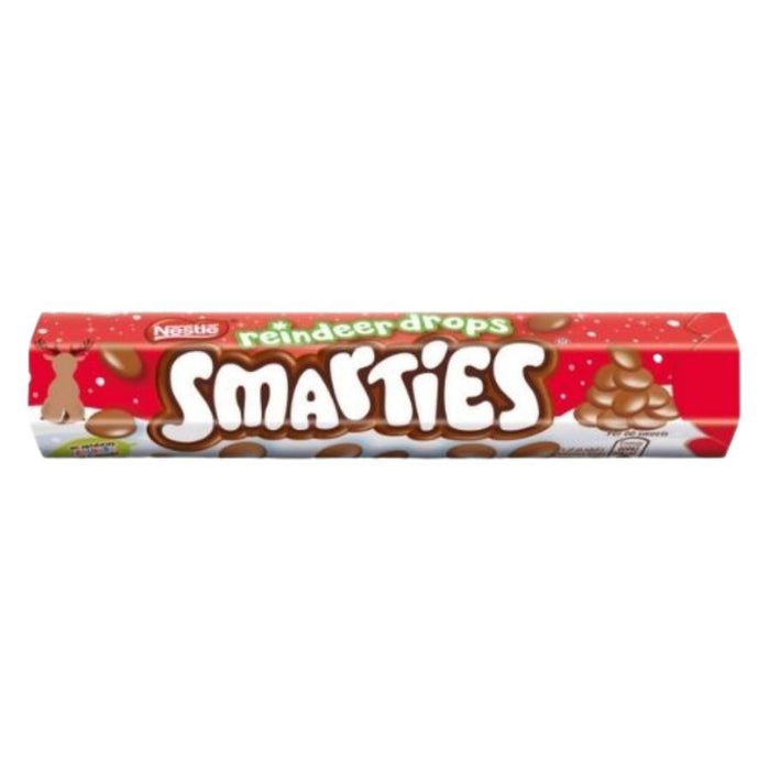 Smarties Reindeer Drops Chocolate Giant Tube (20 x 120g)
