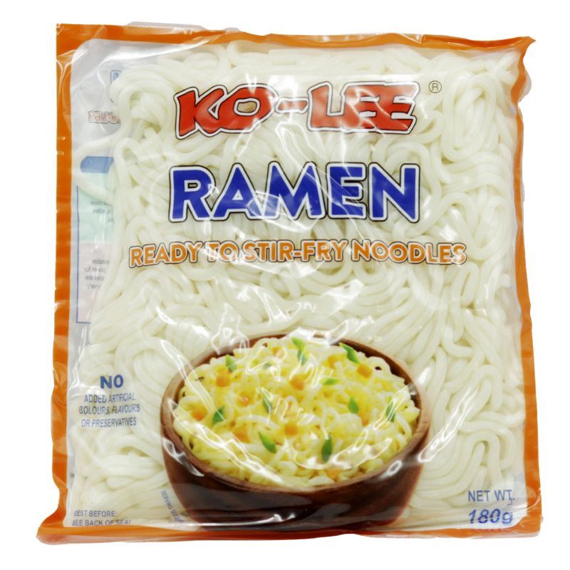Ko-Lee Ramen Ready To Stir-Fry Noodles (10 x 180g) - image 2
