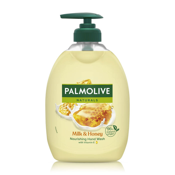 Palmolive Naturals Milk & Honey Liquid Hand Soap,Vitamin E hand soap to nourish skin 500ml