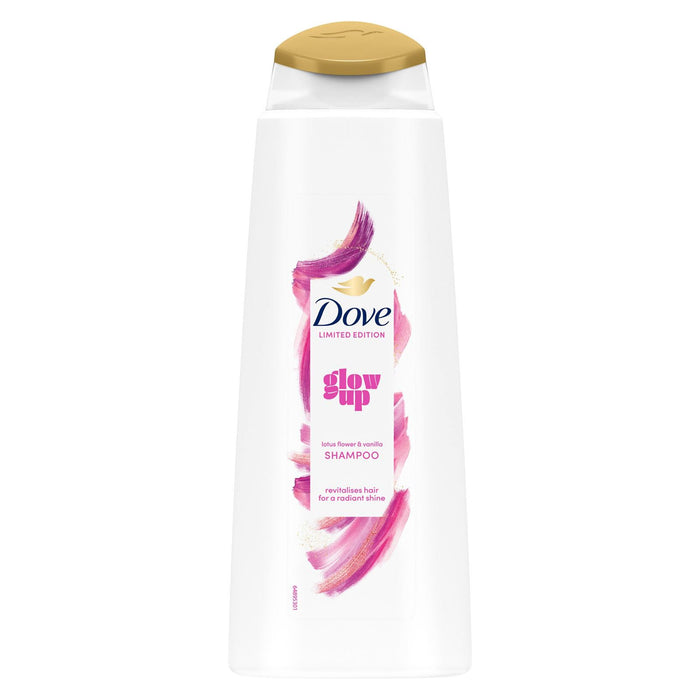 Dove Limited Edition Glow Up Shampoo Lotus Flower & Vanilla (400ml)