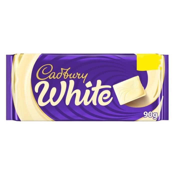 Cadbury White Chocolate Bar (24 x 90g)