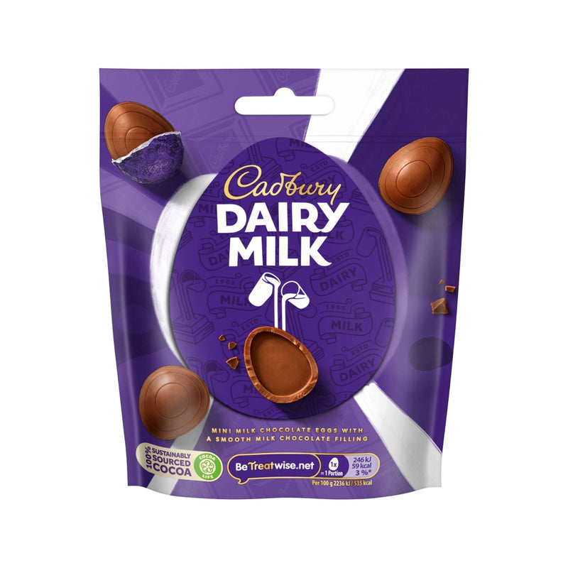 Cadbury Dairy Milk Mini Egg Bag 77 g (Box of 23)
