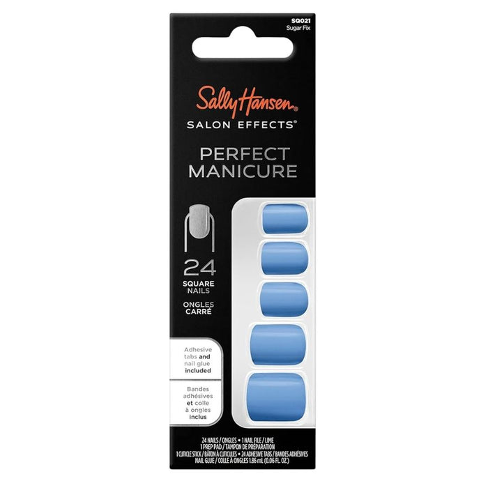 Sally Hansen Salon Effects Perfect Manicure Fashion Nail, Square Shape