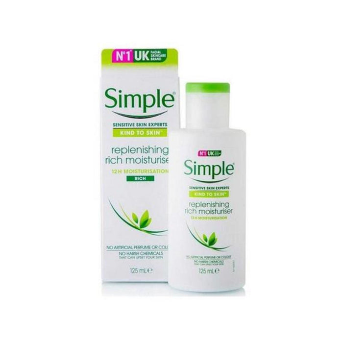 Simple Replenishing Rich Lotion Moisturiser 125 ml