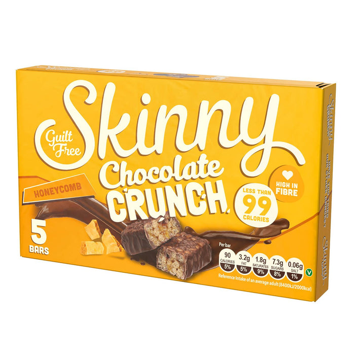 Skinny Chocolate Crunch Honeycomb 5 x 22g (Box of 10)