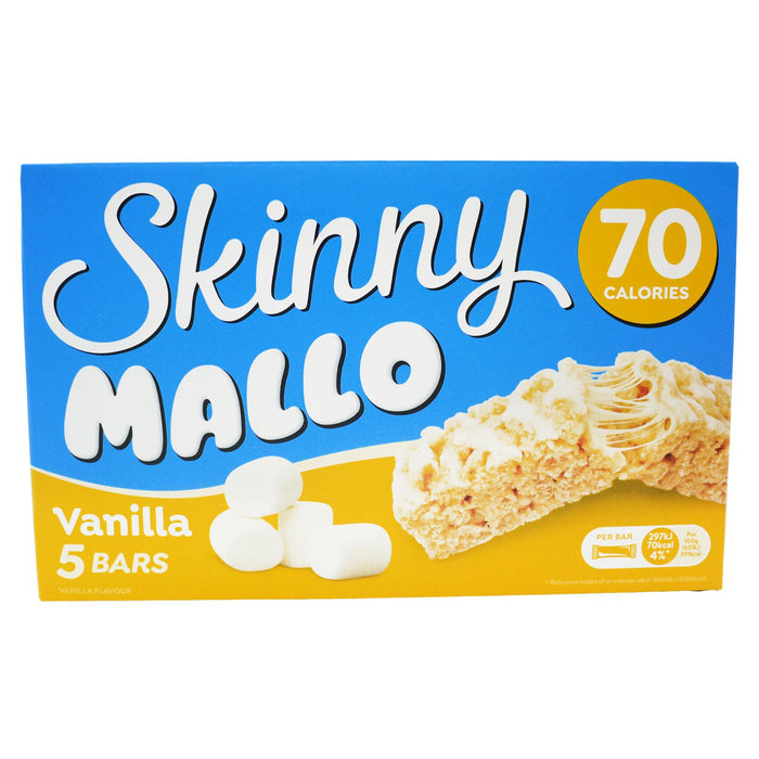 SKINNY MALLOW VANILLA 5 Pack 90g (Box of 10)