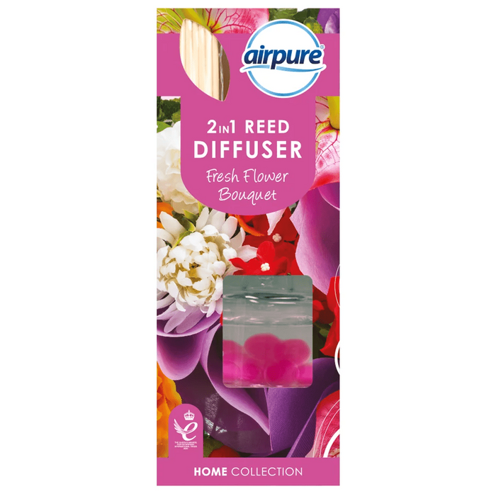 Airpure Reed & Bead 2-in-1 Diffuser Assorted (24 x 30ml)