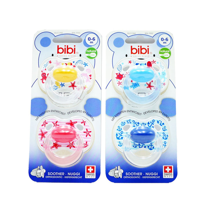 Bibi Soother Happiness Natural Wild 0-6 Months