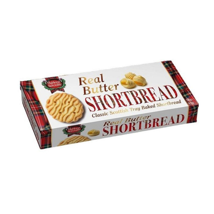 HIGHLAND SHORTBREAD ROUNDS REAL BUTTER 135G (Box of 24)