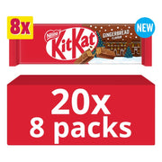 KitKat 2 Finger Gingerbread Chocolate Bar Multipack, 8 Pack (20 x 165.6g)