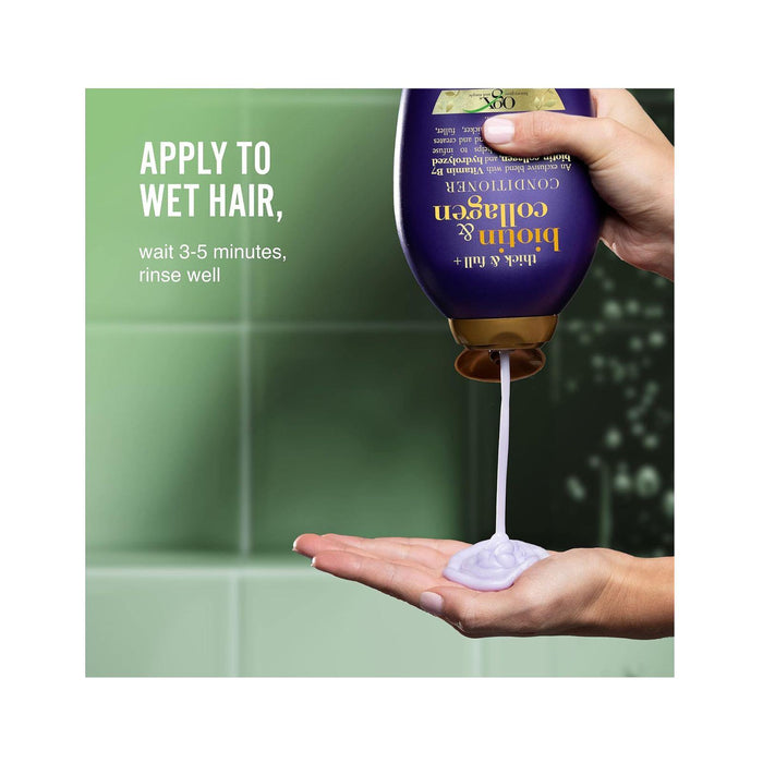 OGX Biotin & Collagen Hair Thickening Conditioner, 385ml