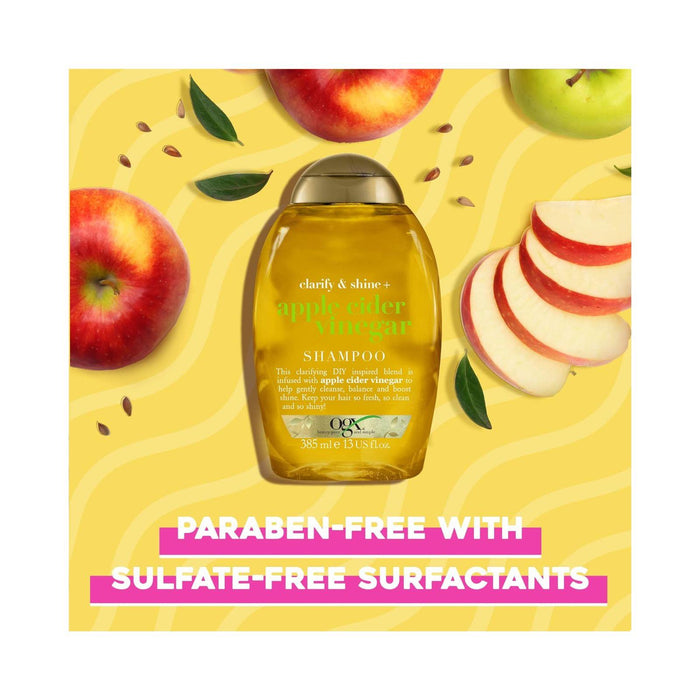 OGX Clarify & Shine with Apple Cider Vinegar Shampoo 385ml