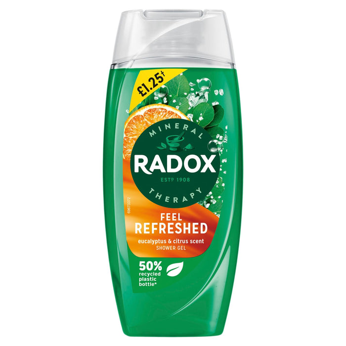 Radox Mineral Therapy Feel Refreshed Shower Gel with Eucalyptus & Citrus Scent 225ml