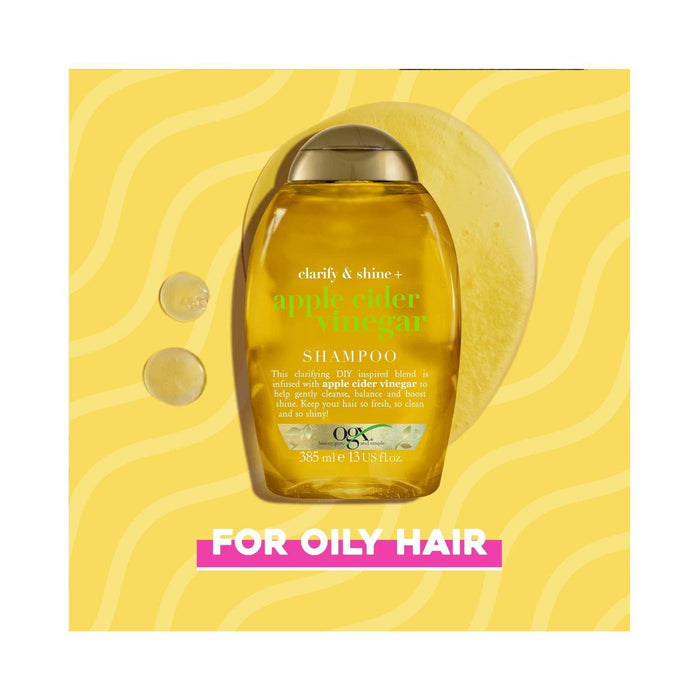 OGX Clarify & Shine with Apple Cider Vinegar Shampoo 385ml