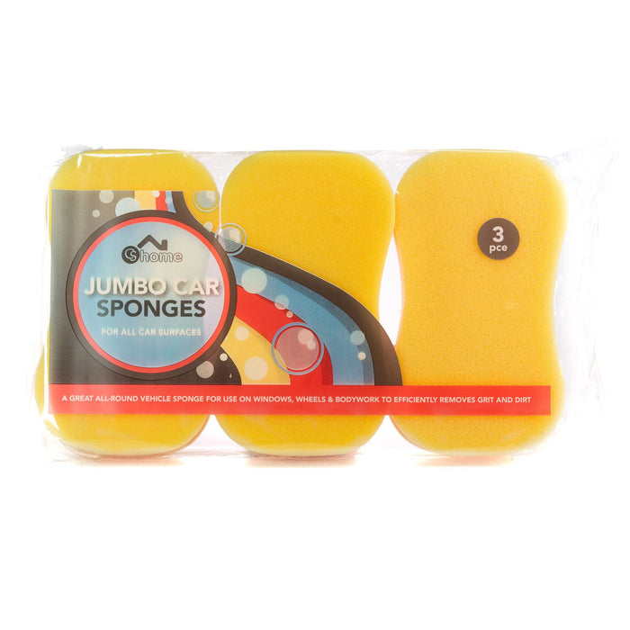 Cs Home Car Wash Sponge 3 Pack