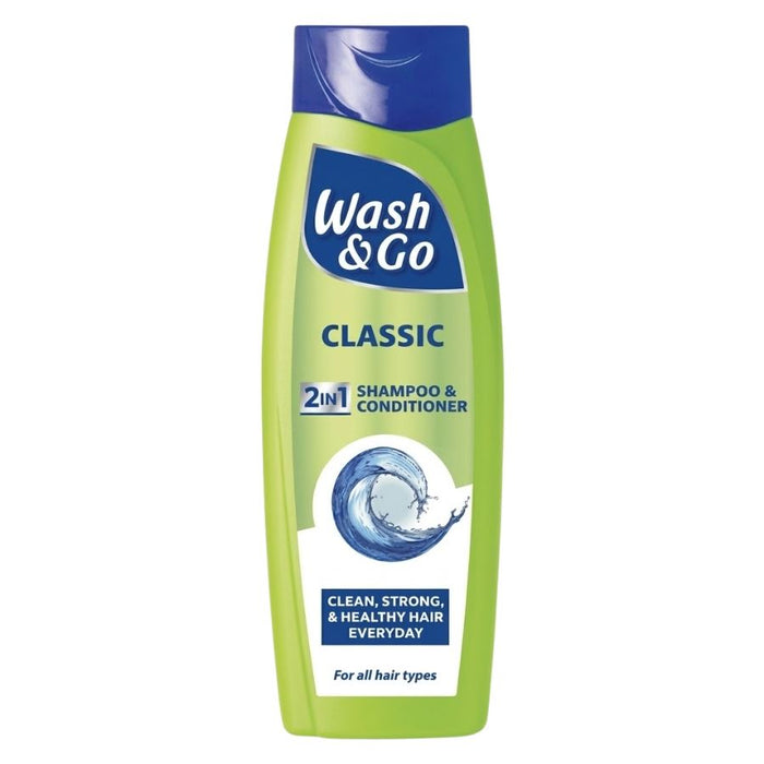 Wash & Go Classic 2 in 1 Shampoo & Conditioner (290ml)