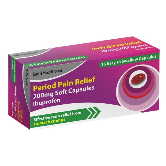 Bell's Period Pain Relief Soft Capsules 16s ( 200mg)