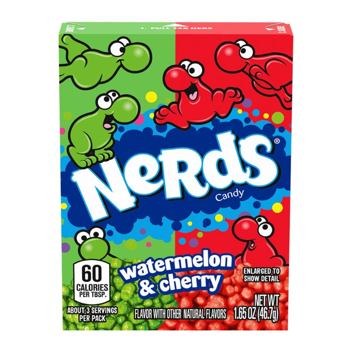Nerds Watermelon & Cherry 46.7 g (Box of 36)