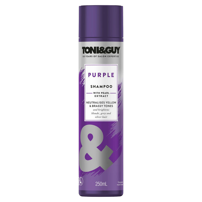 Toni & Guy Purple Shampoo with Pearl Extract (250ml)