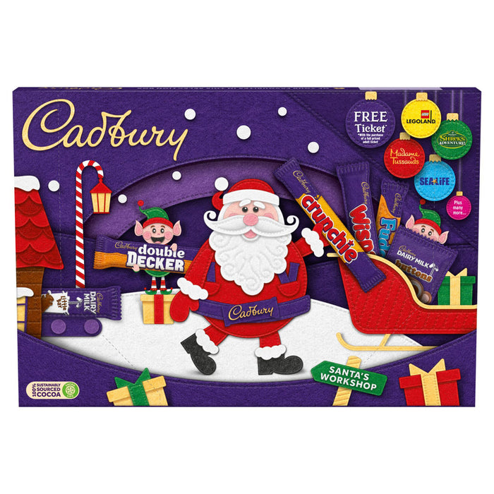 Cadbury Dairy Milk Chocolate Medium Selection Box 125g