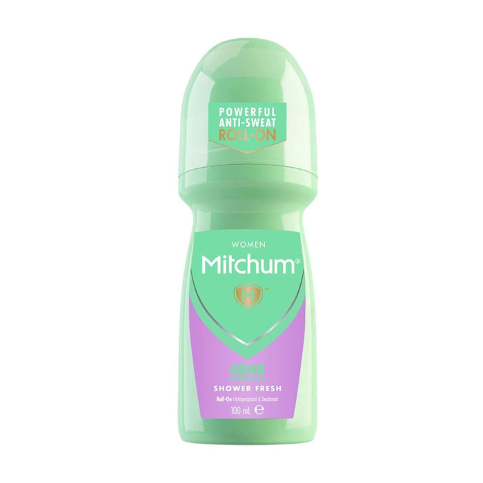 Mitchum Women Roll-On Deodorant & Anti-Perspirant, Shower Fresh, 100 ml