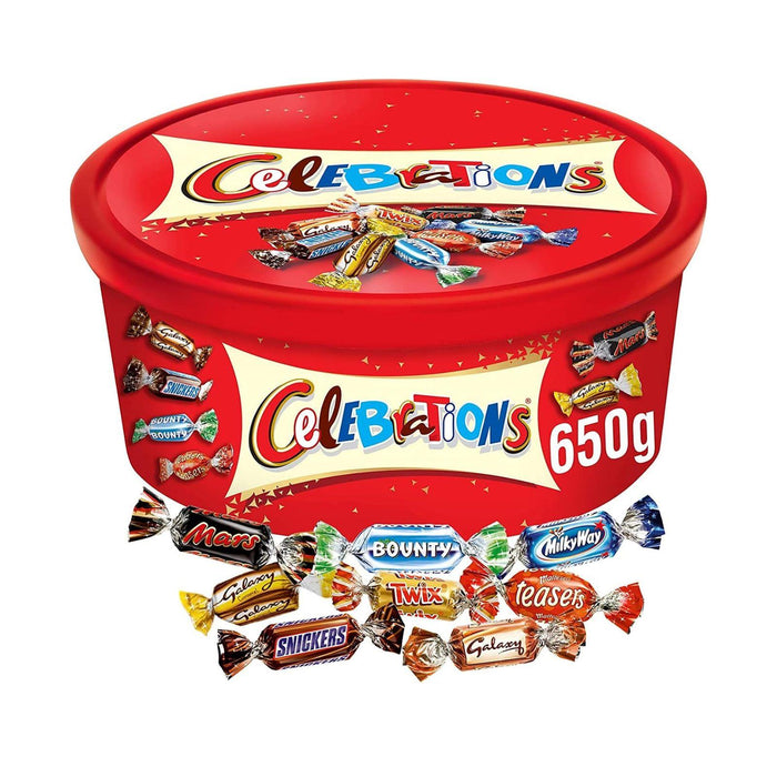 Celebrations Assorted Chocolate Tub, 650g