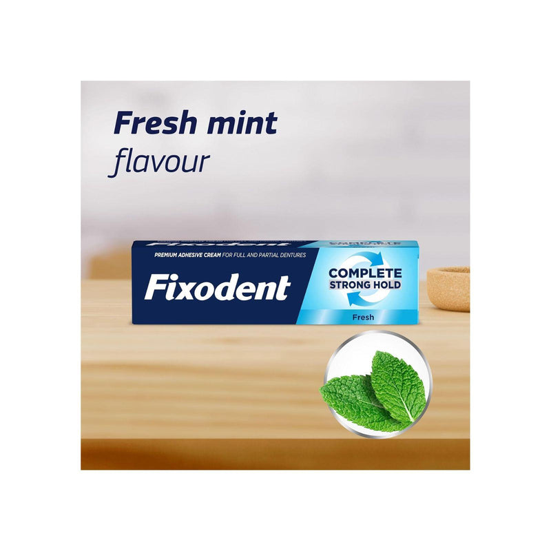 Fixodent Complete Denture Adhesive, Fresh Flavour 47g - image 6