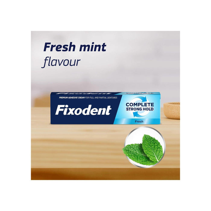Fixodent Complete Denture Adhesive, Fresh Flavour 47g