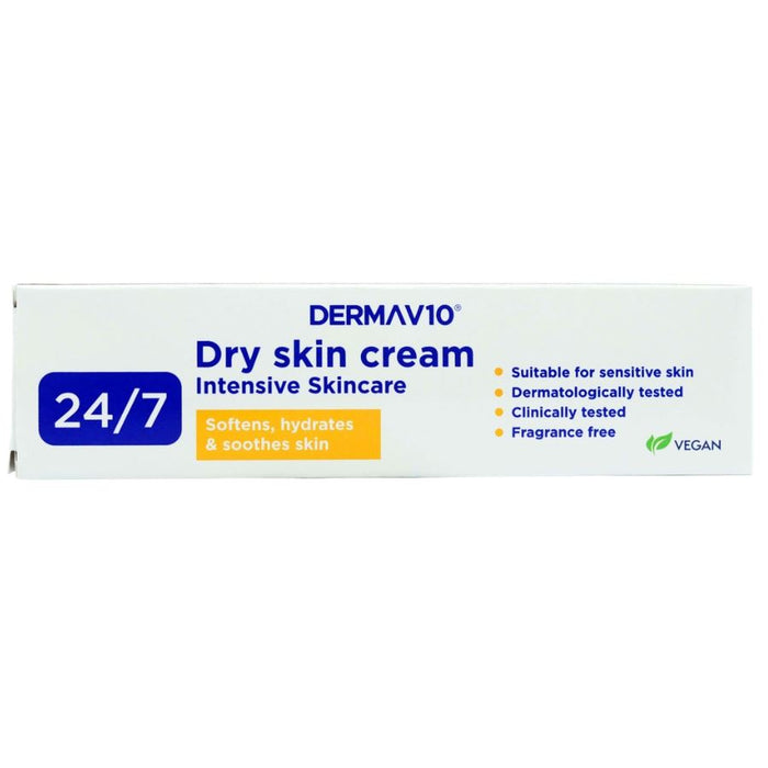 DermaV10 24/7 Dry Skin Cream Intensive Skincare (100ml)