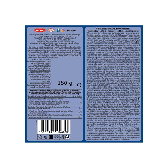 Bebeto Big Mix 150g (Box of 10)