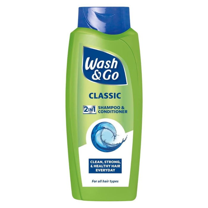 Wash & Go Classic 2 in 1 Shampoo & Conditioner (700ml)