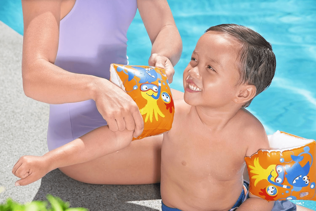 Bestway Armbands Friendly Fish Design (3-6 Yrs)