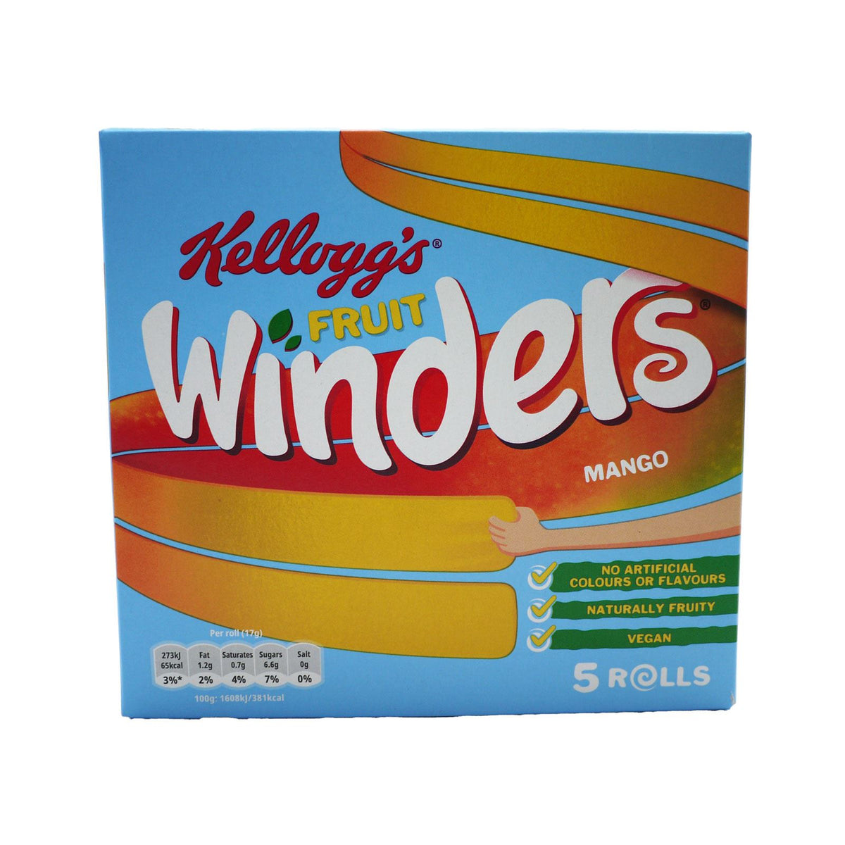 Kelloggs Fruit Winders Mango 5pk —