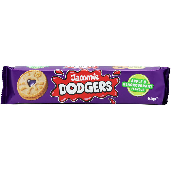 Jammie Dodgers Apple & Blackcurrant Flavour Biscuits (18 x 140g)