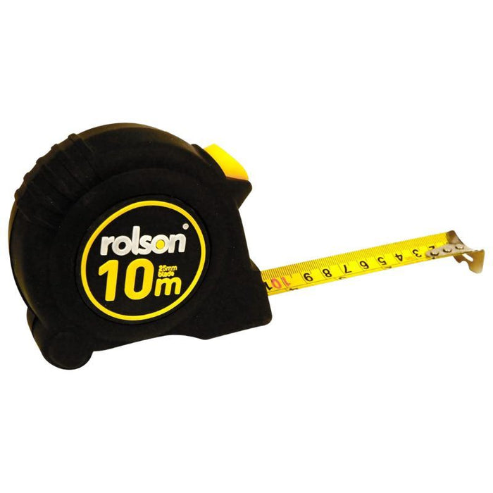 Rolson 50569 10m x 25mm Tape Measure