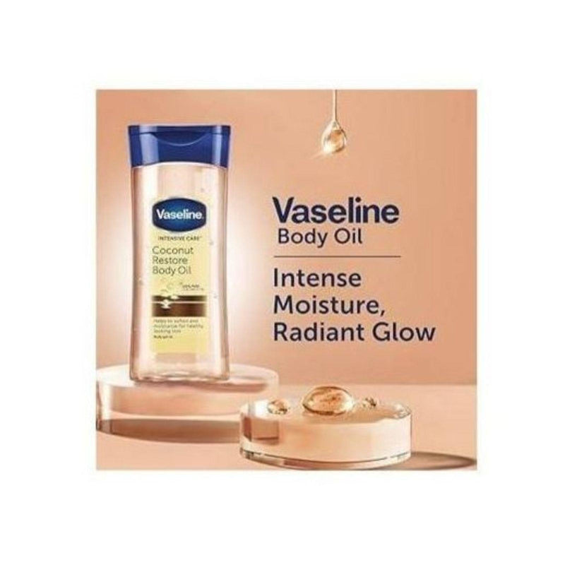 Vaseline Intensive Care Coconut Restore Body Oil 200ml - image 3
