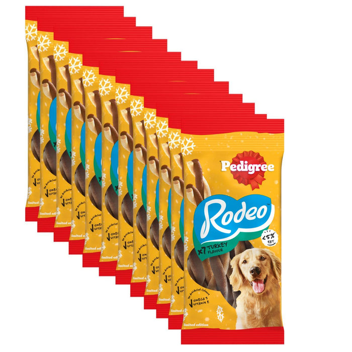 Pedigree Rodeo Dog Treats With Turkey Stick 7's (Box of 12)