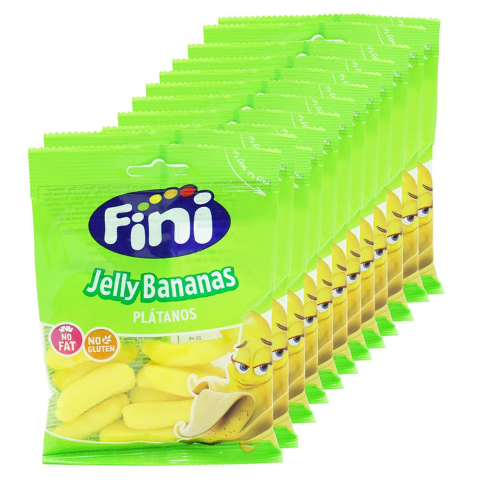 12x  Fini Jelly Bananas Flavoured 75g