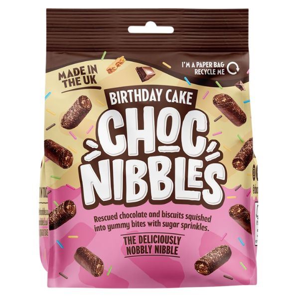 Sweet Dreams Birthday Cake Choc Nibbles Pouch (12 x 135g)