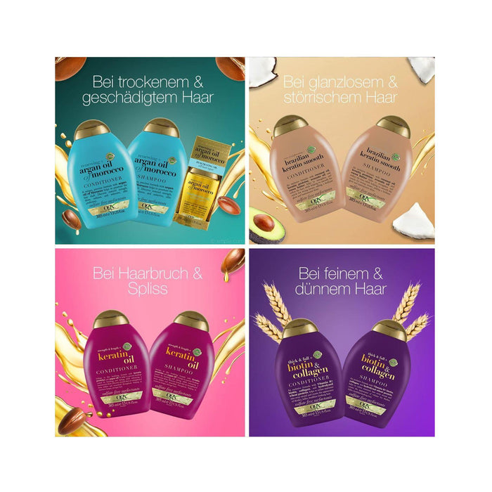 OGX Biotin & Collagen Hair Thickening Conditioner, 385ml