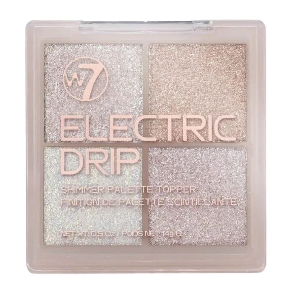 W7 Cosmetics Electric Drip Shimmer Eyeshadow Palette (12g)