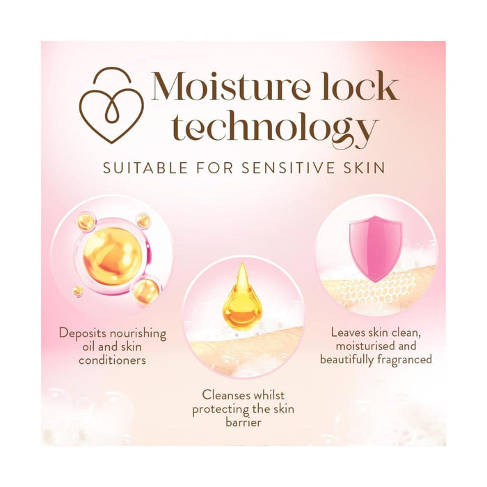 Imperial Leather Ultimate Moisture Cherry Blossom & Almond Oil Body Wash, 225ml