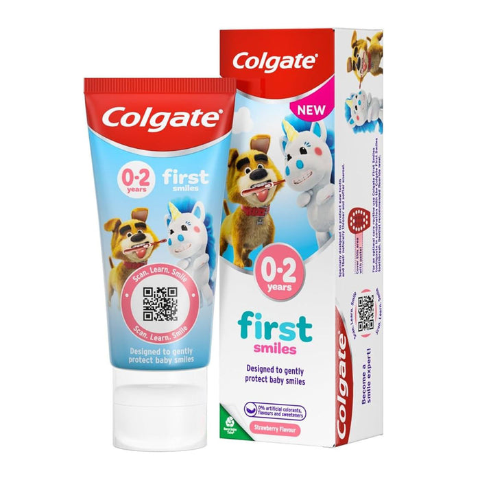 Colgate 0 2 Colgate Baby & Kids Fruit Toothpaste 0-2 Years 50ml — myShop