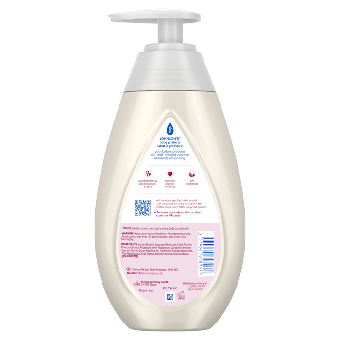 Johnson's Baby Lotion With Aloe & Vitamin B5 (500ml)