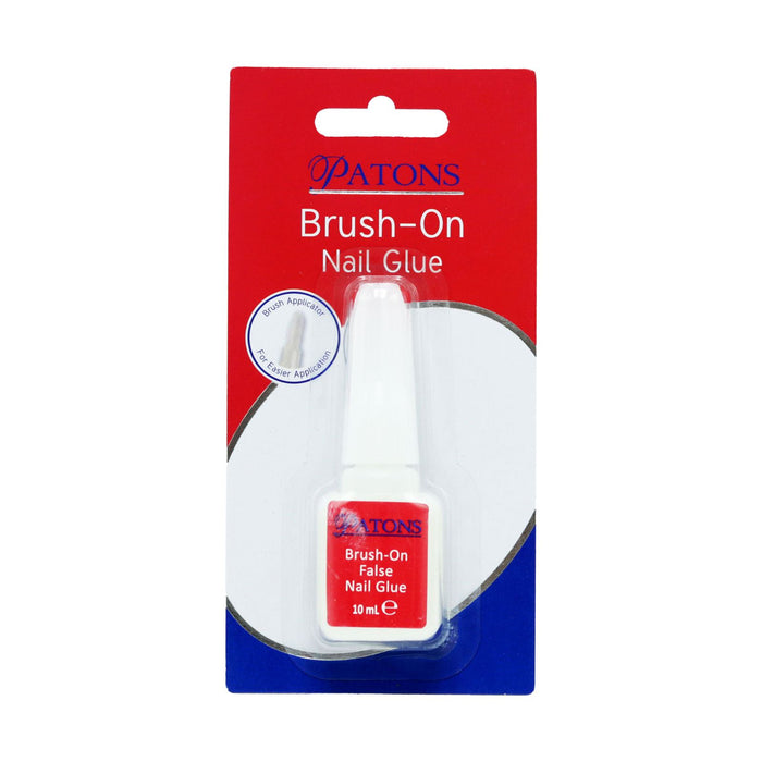 Patons Brush On False Clear Nail Glue (10g)